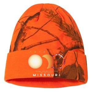 Solar Eclipse 2024 Missouri Total Eclipse American Graphic Kati Licensed 12" Camo Beanie