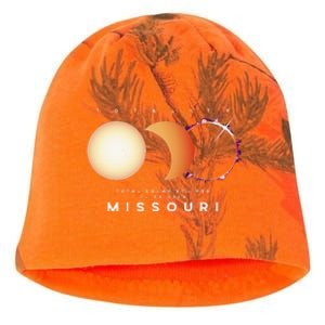 Solar Eclipse 2024 Missouri Total Eclipse American Graphic Kati - Camo Knit Beanie