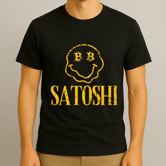 Satoshi Est 2009 Bitcoin Creator Blockchain Currency T-Shirt