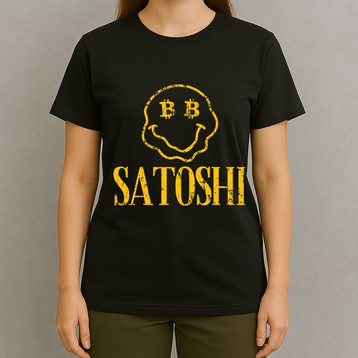 Satoshi Est 2009 Bitcoin Creator Blockchain Currency T-Shirt