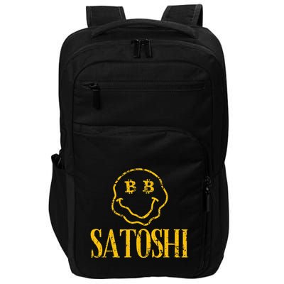 Satoshi Est 2009 Bitcoin Creator Blockchain Currency Impact Tech Backpack