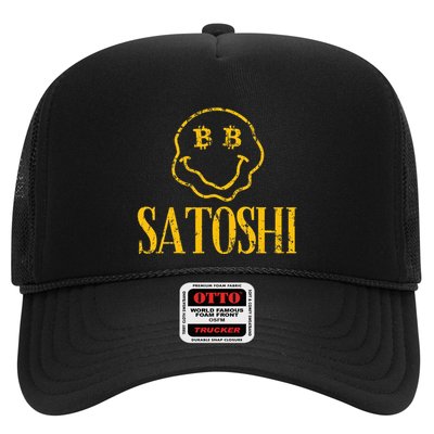 Satoshi Est 2009 Bitcoin Creator Blockchain Currency Trucker Hat