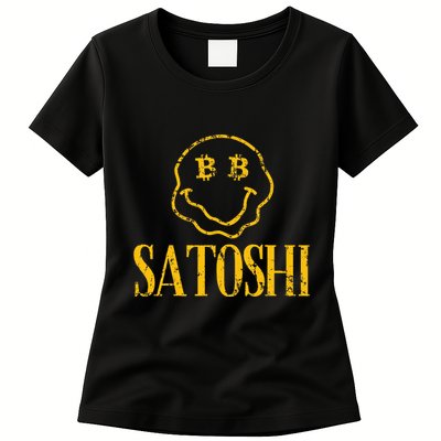 Satoshi Est 2009 Bitcoin Creator Blockchain Currency Women's T-Shirt