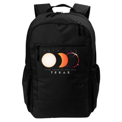 Solar Eclipse 2024 Texas Total Eclipse America Graphic Daily Commute Backpack