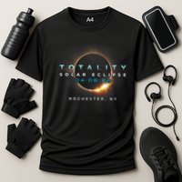 Solar Eclipse 2024 Rochester Ny Totality April 8 2024 Cooling Performance Crew T-Shirt