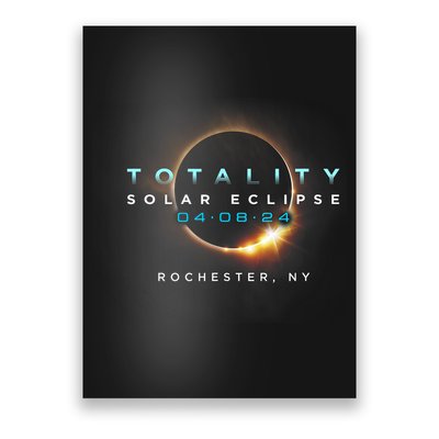 Solar Eclipse 2024 Rochester Ny Totality April 8 2024 Poster