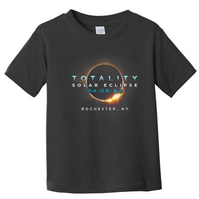 Solar Eclipse 2024 Rochester Ny Totality April 8 2024 Toddler T-Shirt