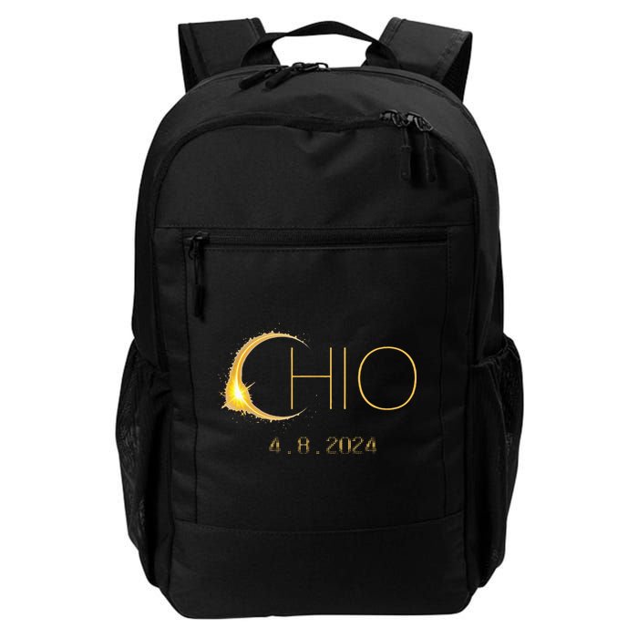 Solar Eclipse 2024 Total Solar Eclipse State Ohio Daily Commute Backpack