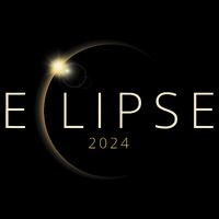 Solar Eclipse 2024 Total Solar Eclipse 4.08.24 Cooling Performance Crew T-Shirt
