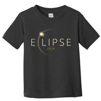 Solar Eclipse 2024 Total Solar Eclipse 4.08.24 Toddler T-Shirt