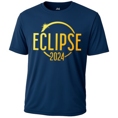 Solar Eclipse 2024 Total Solar Eclipse 4.08.24 Cooling Performance Crew T-Shirt
