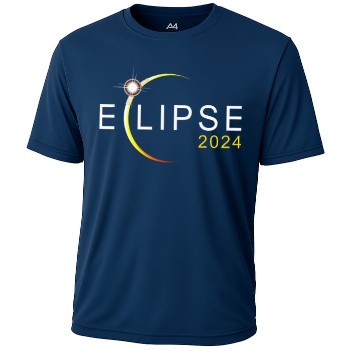 Solar Eclipse 2024 Total Solar Eclipse 4.08.24 Cooling Performance Crew T-Shirt