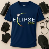 Solar Eclipse 2024 Total Solar Eclipse 4.08.24 Cooling Performance Crew T-Shirt