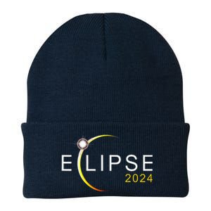 Solar Eclipse 2024 Total Solar Eclipse 4.08.24 Knit Cap Winter Beanie