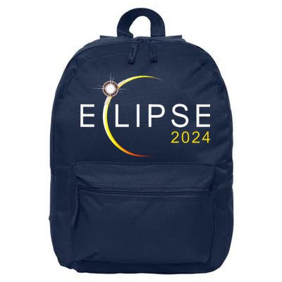 Solar Eclipse 2024 Total Solar Eclipse 4.08.24 16 in Basic Backpack
