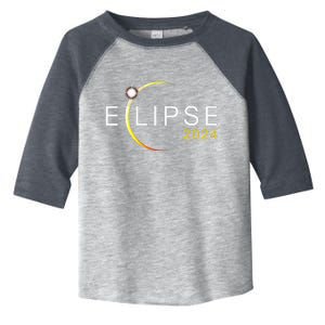 Solar Eclipse 2024 Total Solar Eclipse 4.08.24 Toddler Fine Jersey T-Shirt