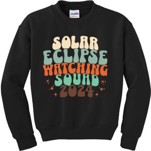 Solar Eclipse 2024 Kids Sweatshirt