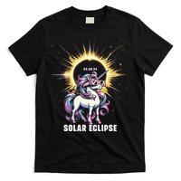 Solar Eclipse 2024 Total Eclipse April 8th 24 Unicorn T-Shirt