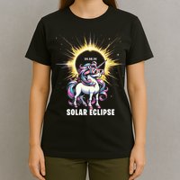 Solar Eclipse 2024 Total Eclipse April 8th 24 Unicorn T-Shirt