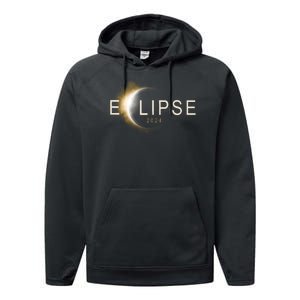 Solar Eclipse 2024 Performance Fleece Hoodie