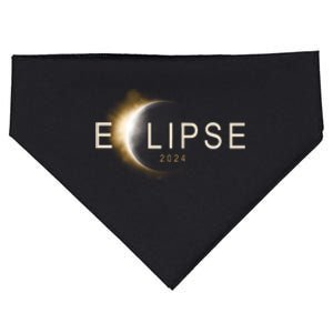 Solar Eclipse 2024 USA-Made Doggie Bandana