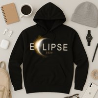 Solar Eclipse 2024 Hoodie