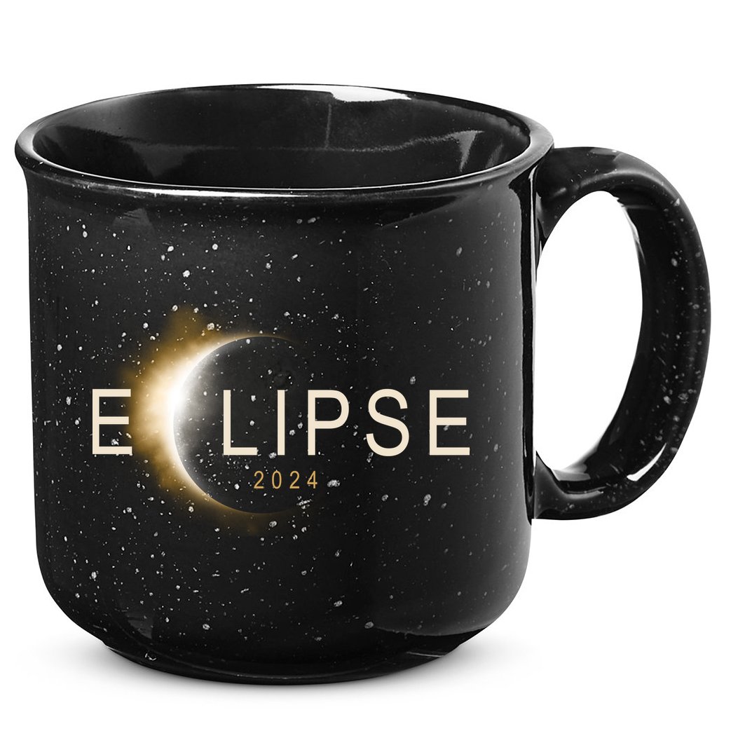 Solar Eclipse 2024 15oz Campfire Ceramic Mug