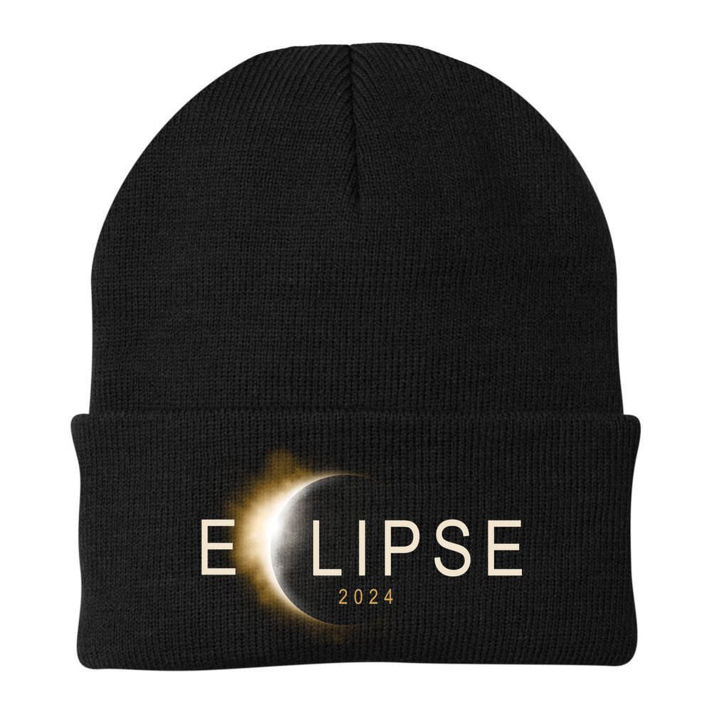 Solar Eclipse 2024 Beanie