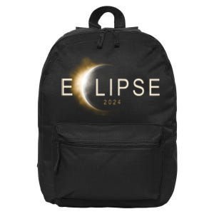 Solar Eclipse 2024 16 in Basic Backpack