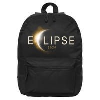 Solar Eclipse 2024 16 in Basic Backpack