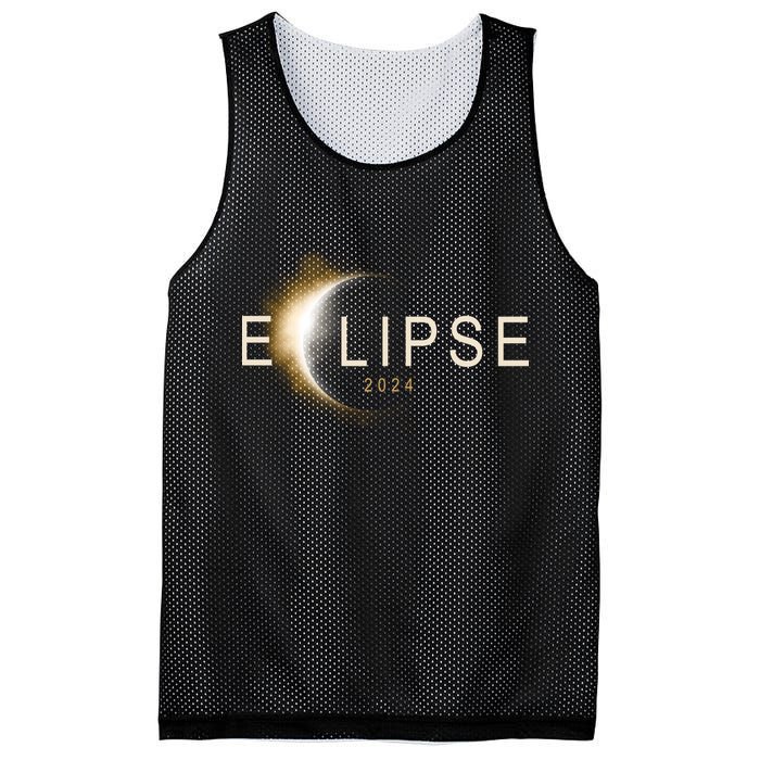 Solar Eclipse 2024 Mesh Reversible Basketball Jersey Tank