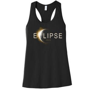 Solar Eclipse 2024 Women's Racerback Tank