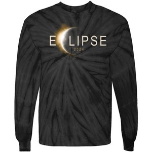 Solar Eclipse 2024 Tie-Dye Long Sleeve Shirt