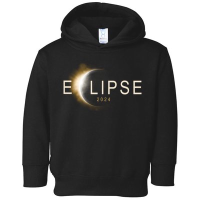 Solar Eclipse 2024 Toddler Hoodie