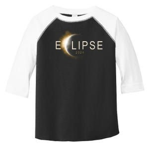 Solar Eclipse 2024 Toddler Fine Jersey T-Shirt