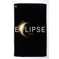 Solar Eclipse 2024 Golf Towel