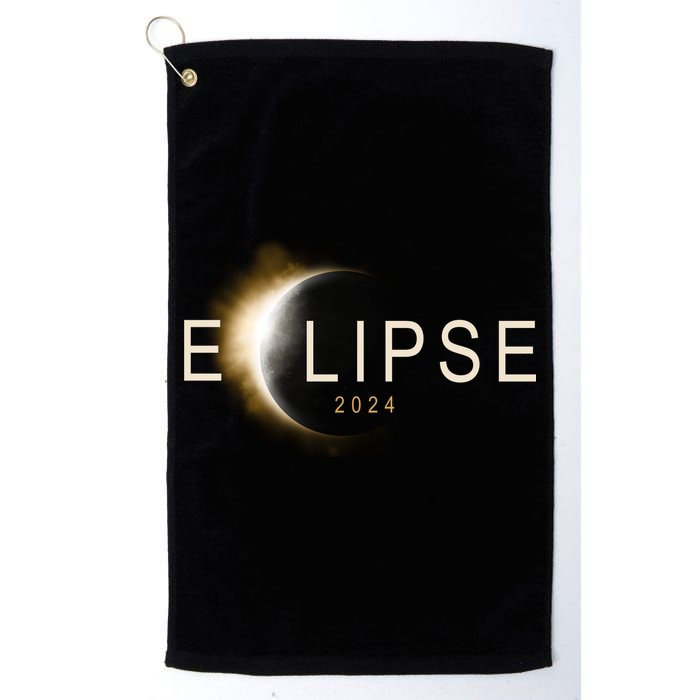 Solar Eclipse 2024 Golf Towel