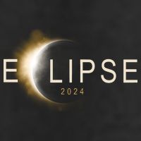 Solar Eclipse 2024 Golf Towel