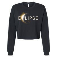 Solar Eclipse 2024 Cropped Pullover Crew