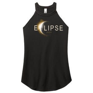 Solar Eclipse 2024 Women's Perfect Tri Rocker Tank