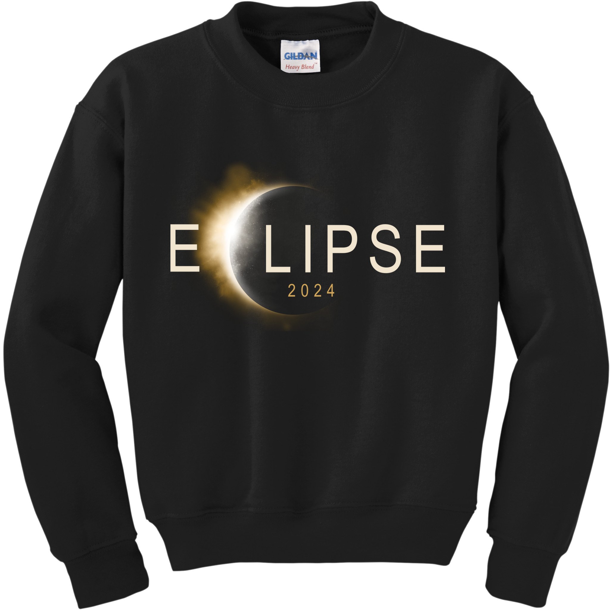 Solar Eclipse 2024 Kids Sweatshirt