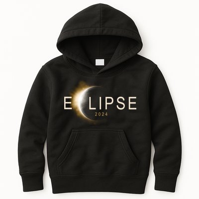 Solar Eclipse 2024 Kids Hoodie