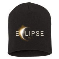 Solar Eclipse 2024 Short Acrylic Beanie