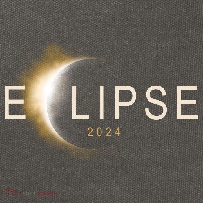 Solar Eclipse 2024 Cotton Canvas Backpack