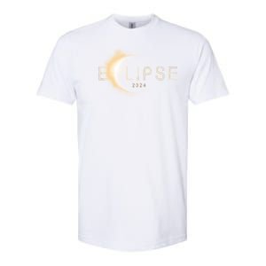 Solar Eclipse 2024 Softstyle® CVC T-Shirt