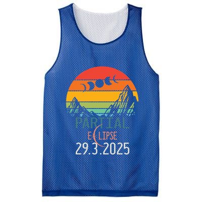 Solar Eclipse 2025 Funny Partial Solar Eclipse 2025 29 March Great Gift Mesh Reversible Basketball Jersey Tank