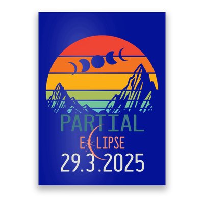 Solar Eclipse 2025 Funny Partial Solar Eclipse 2025 29 March Great Gift Poster