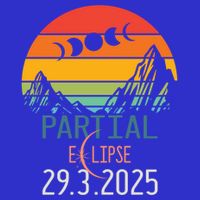 Solar Eclipse 2025 Funny Partial Solar Eclipse 2025 29 March Great Gift Stripe Pom Pom Beanie