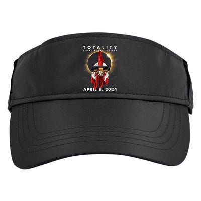 Solar Eclipse 2024 Chicken Rooster Adult Drive Performance Visor