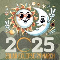 Solar Eclipse 2025 Partial Eclipse 2025 29 March Design Gift Legacy Tie Dye Trucker Hat
